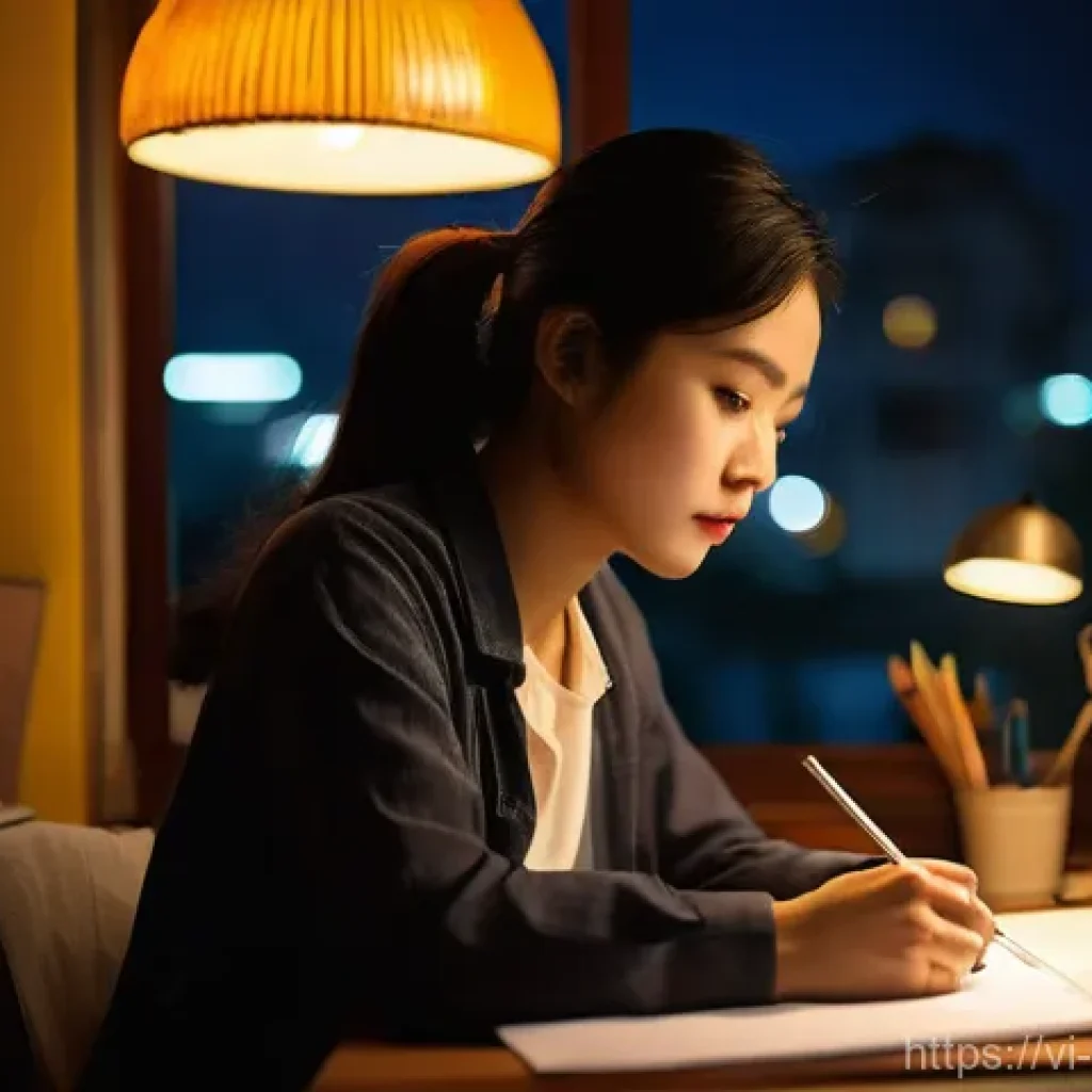 영화 기획과 제작의 차이 - **Prompt 1: The Soul of the Story - Vietnamese Screenwriter's Insight**
    "A passionate young Viet...