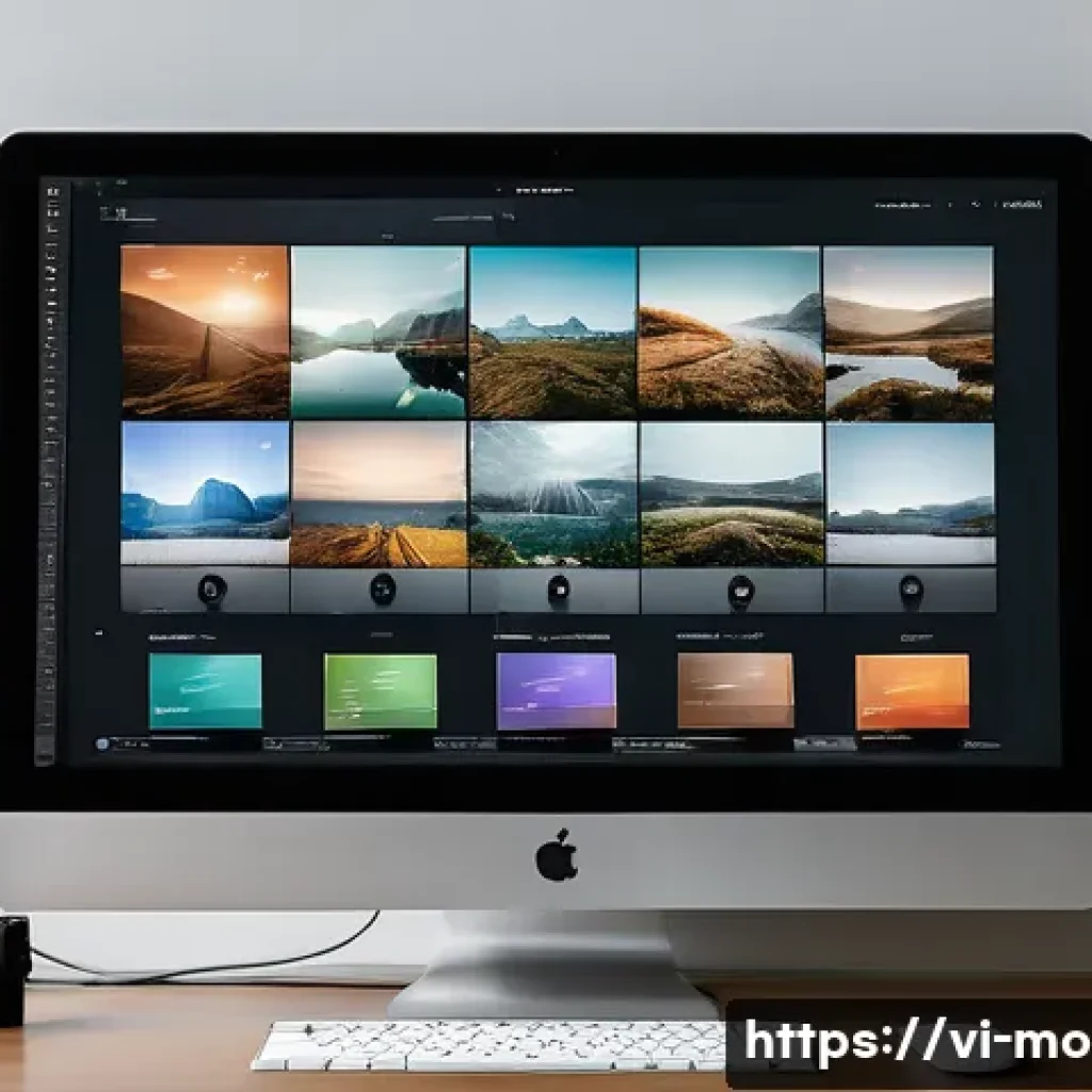 영화 제작 포트폴리오 구성 팁 - A professional Vietnamese filmmaker’s portfolio presentation scene in a modern, minimalist workspace...